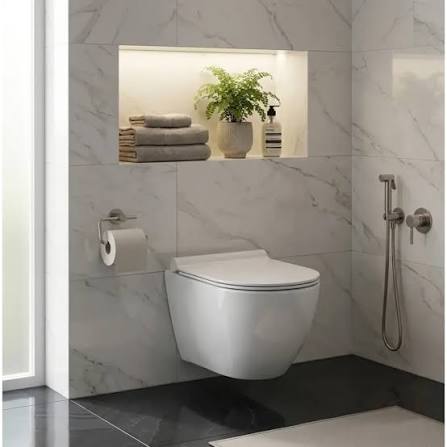 WC suspendu céramique + bâti-support