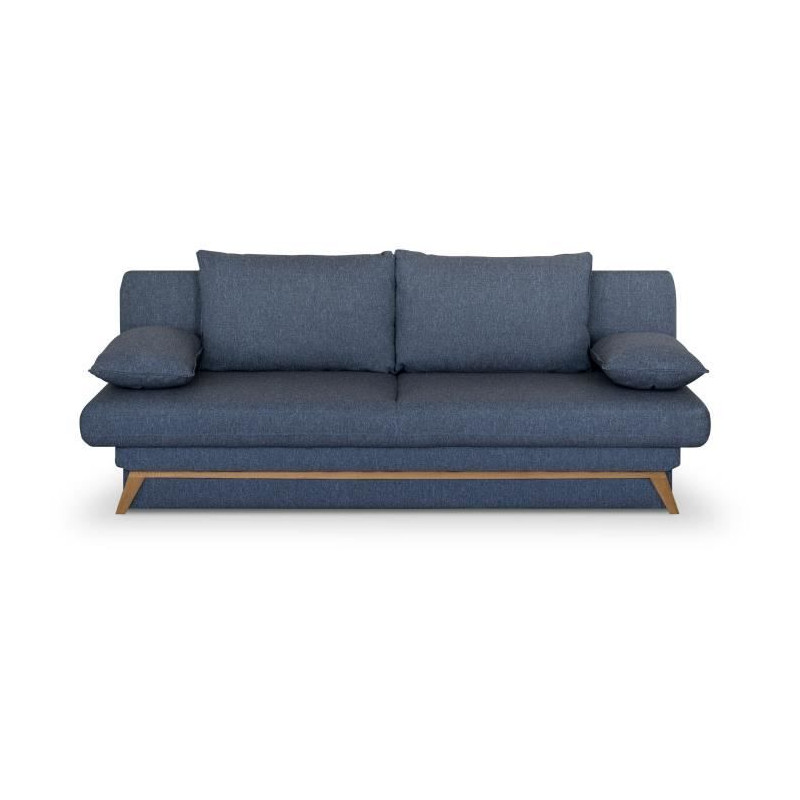 Banquette convertible 3 places tissu